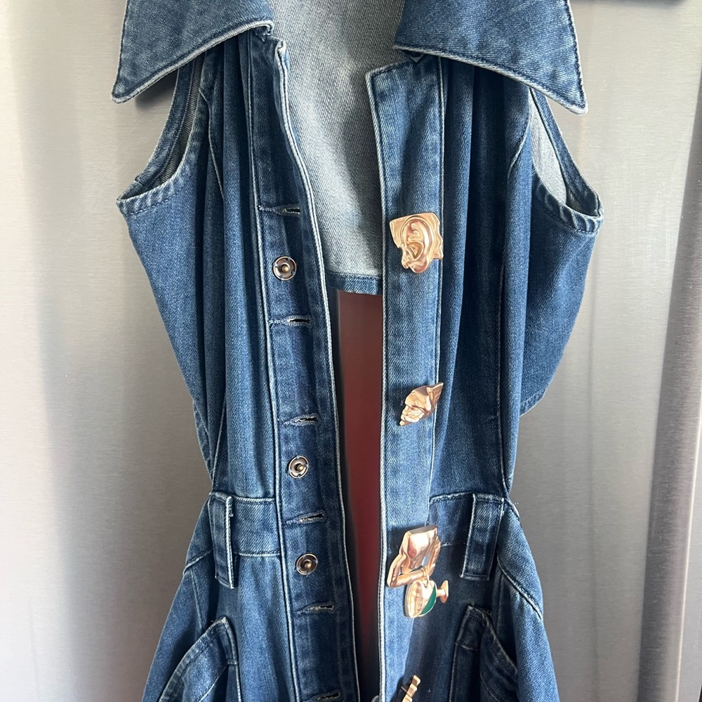 Urban Revivo Denim Dress
